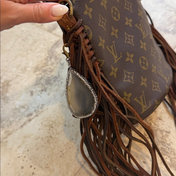 Louis Vuitton Monogram Brown Crossbody with Fringe - Picture 13 of 13